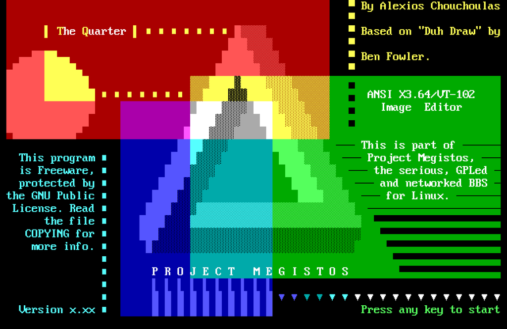An example of ANSI2img output